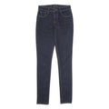 LEVI'S Womens High Rise Skinny Slim Denim Dark W26 L34 Classic Cotton Blend