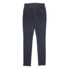 LEVI'S Womens High Rise Skinny Slim Denim Dark W26 L34 Classic Cotton Blend