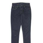LEVI'S Womens High Rise Skinny Slim Denim Dark W26 L34 Classic Cotton Blend