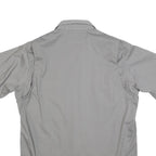 CARHARTT Mens Grey & Light Grey Work Shirt L Durable Cotton Blend Comfortable