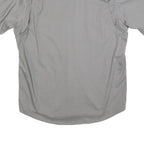CARHARTT Mens Grey & Light Grey Work Shirt L Durable Cotton Blend Comfortable