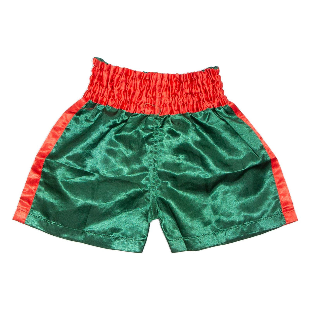 Thai Boxing Mens Sports Shorts Green Relaxed XS W20