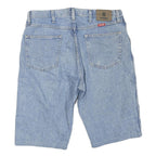 WRANGLER Mens Denim Blue Casual Shorts L W36 Classic Fit Cotton Blend Summer