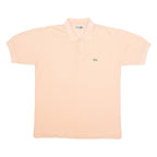 LACOSTE Womens Polo Shirt Pink L
