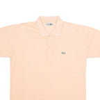 LACOSTE Womens Polo Shirt Pink L