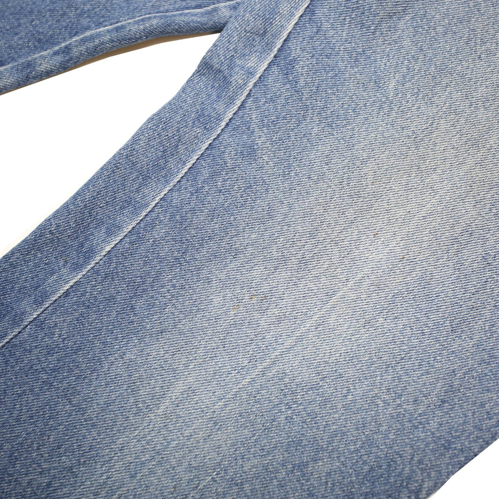 DICKIES Mens Blue Regular Straight Denim Cotton Medium W36 L30 Zip Closure