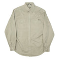 LA GAVIOTTA Mens Heavy Shirt Beige Long Sleeve M