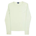 GAP Stretch Womens T-Shirt Green Long Sleeve S