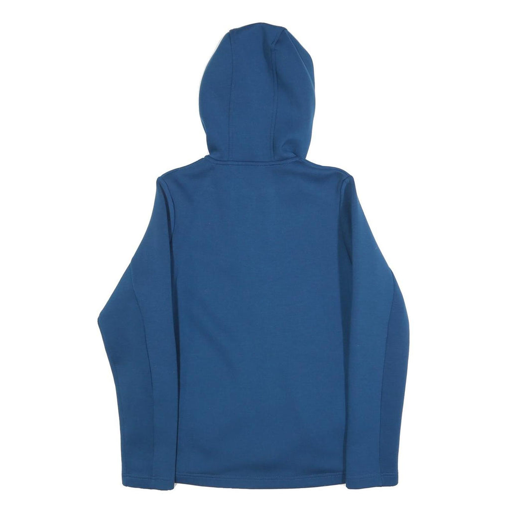 ALBRIGHT Womens Blue Zip Up Hoodie S Lightweight Casual Comfort