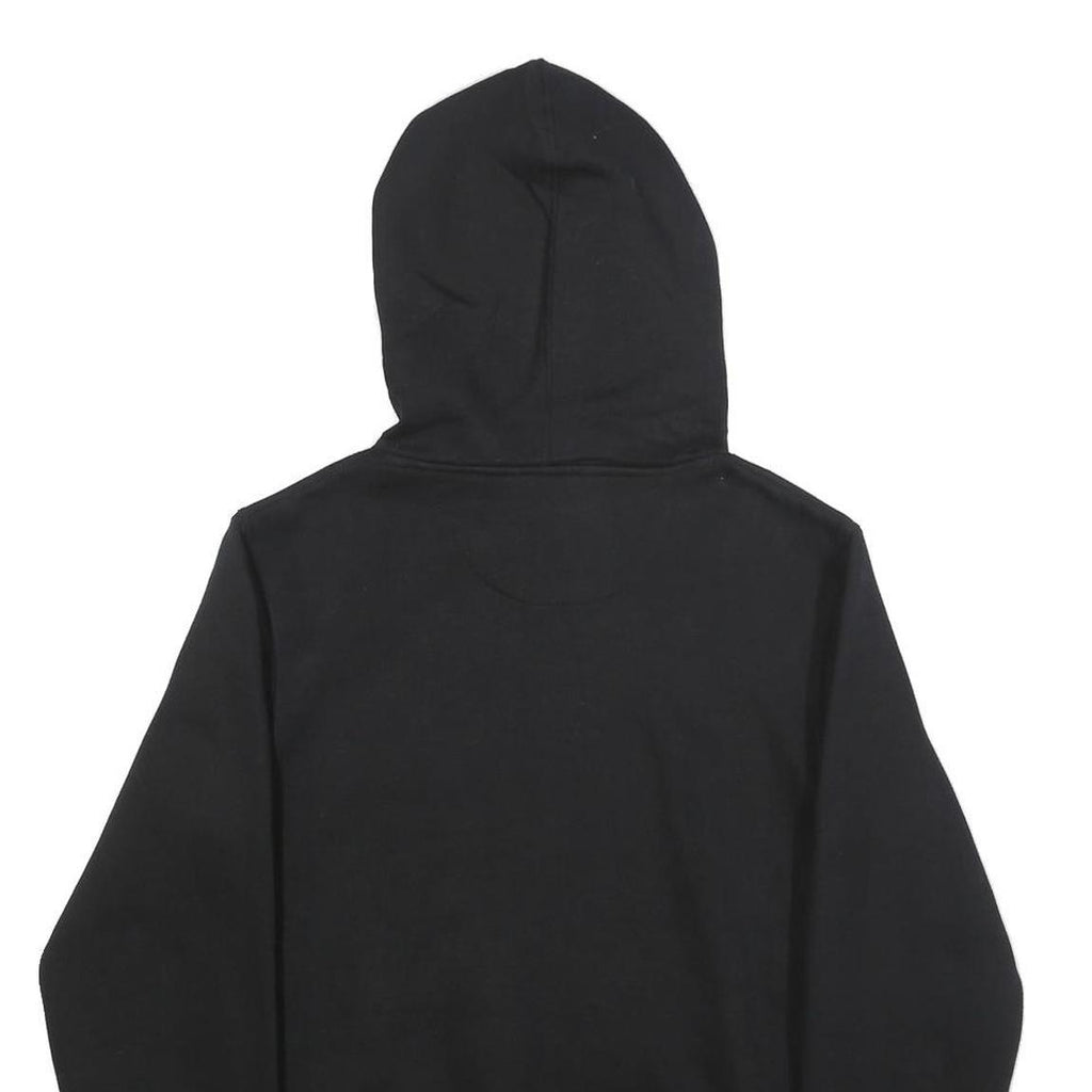 HARD ROCK CAFE Womens Black Hoodie S Barcelona Cotton Blend Pullover Casual