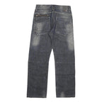 SALSA LIFE Mens Jeans Blue Regular Straight Denim Medium W30 L28 Button Closure