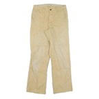 CARHARTT Mens Beige Cotton Blend Regular Fit Straight Denim Light W30 L30