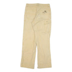CARHARTT Mens Beige Cotton Blend Regular Fit Straight Denim Light W30 L30