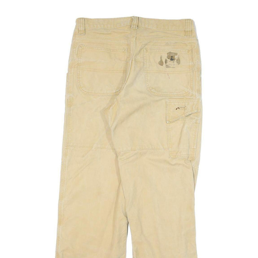 CARHARTT Mens Beige Cotton Blend Regular Fit Straight Denim Light W30 L30