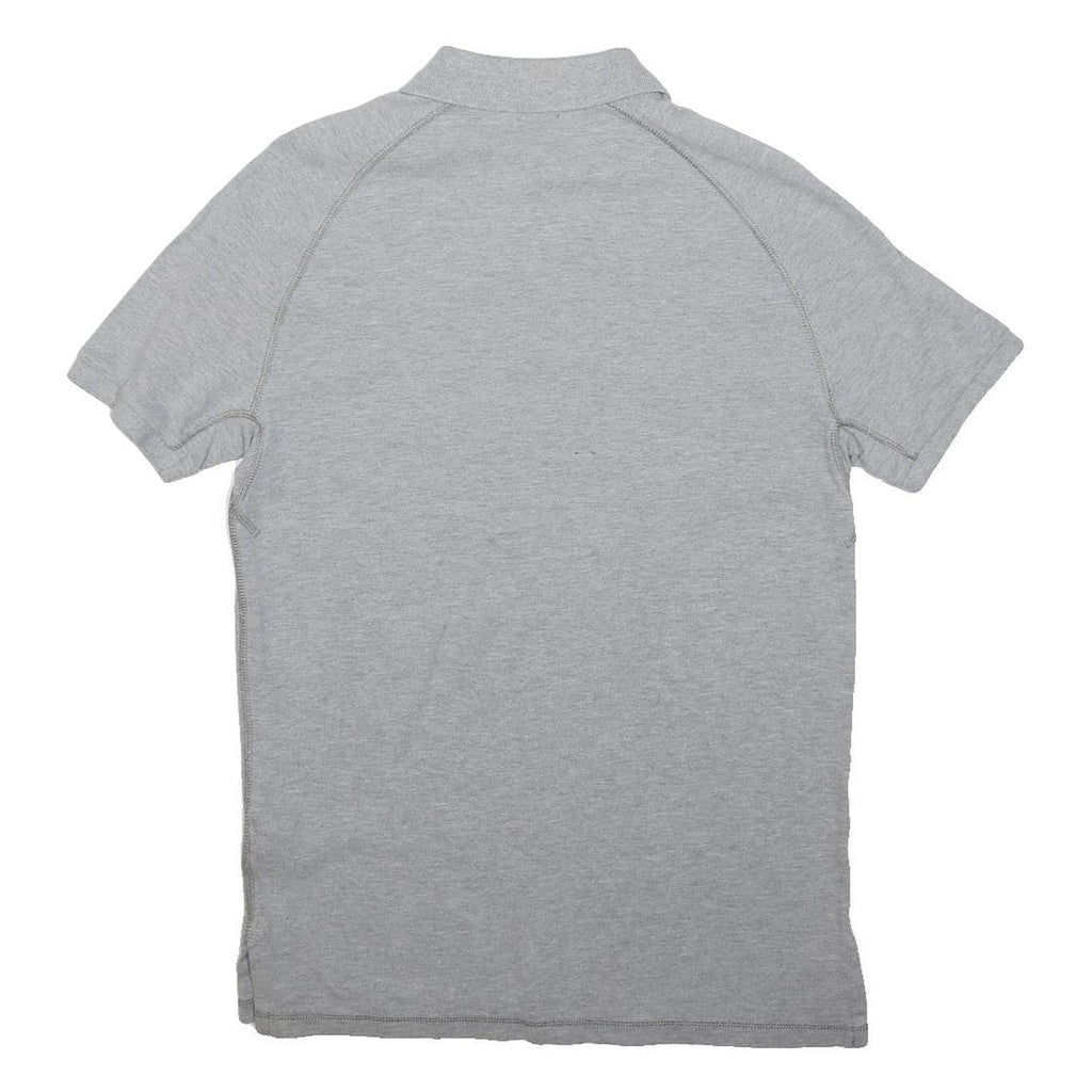 POLO RALPH LAUREN Mens Grey New York Polo Graphic Short Sleeve S Cotton Blend