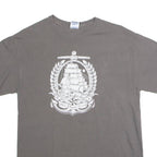 GILDAN KFC Boots Tour 2014 Mens Band T-Shirt Grey Crew Neck M