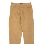 DICKIES Mens Jeans Brown Regular Straight W29 L31
