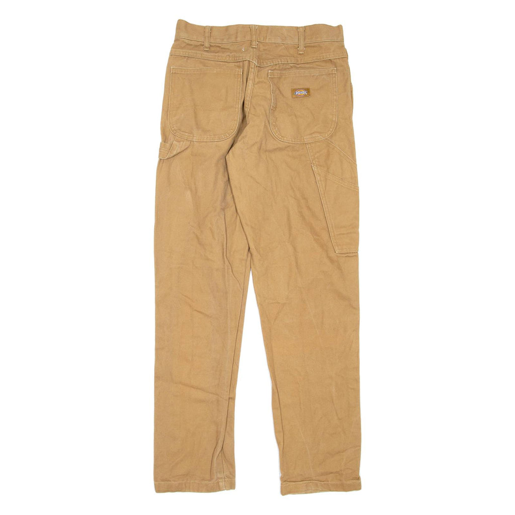 DICKIES Mens Jeans Brown Regular Straight W29 L31
