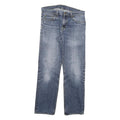 CARHARTT Mens Regular Fit Blue Denim Jeans W32 L32 Classic Zip Cotton Blend