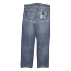 CARHARTT Mens Regular Fit Blue Denim Jeans W32 L32 Classic Zip Cotton Blend