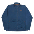 RAB Mens Blue 2XL Jacket Polyester Blend Zip Stand-Up Collar Plain Outdoor