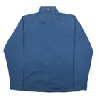 RAB Mens Blue 2XL Jacket Polyester Blend Zip Stand-Up Collar Plain Outdoor