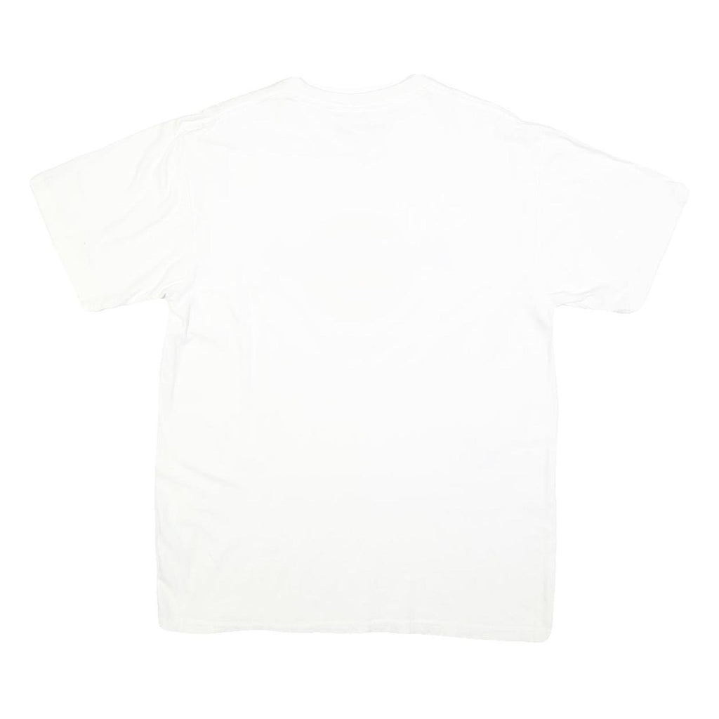HARD ROCK CAFE Mens White Venezia Graphic T-Shirt L Short Sleeve Crew Neck
