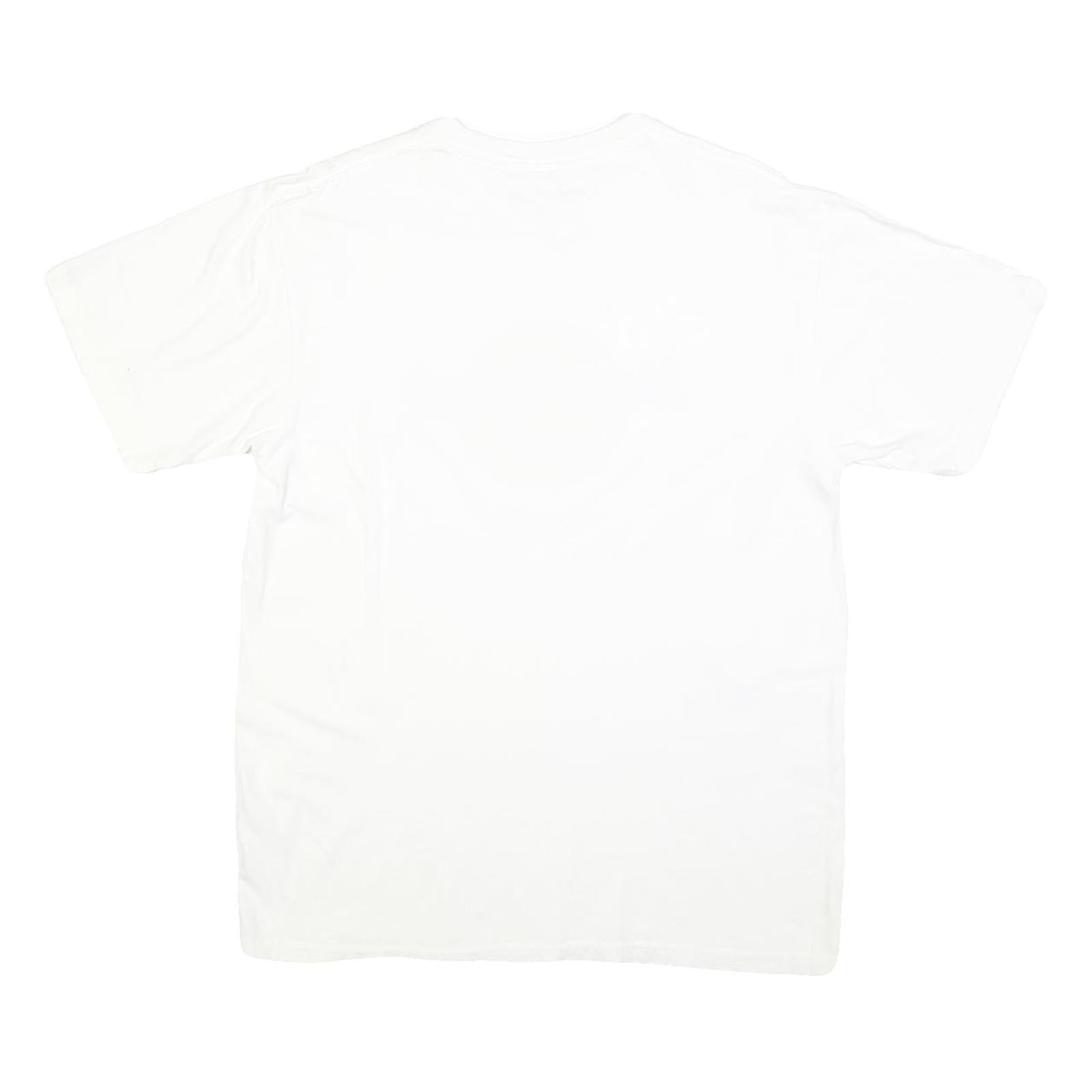HARD ROCK CAFE Mens White Venezia Graphic T-Shirt L Short Sleeve Crew Neck