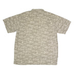 CARLO COLUCCI Mens Shirt Green Crazy Pattern XL
