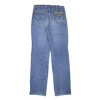 WRANGLER Mens Jeans Blue Regular Straight Denim W31 L34 Classic Zip Pockets