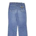 WRANGLER Mens Jeans Blue Regular Straight Denim W31 L34 Classic Zip Pockets