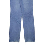 WRANGLER Mens Jeans Blue Regular Straight Denim W31 L34 Classic Zip Pockets