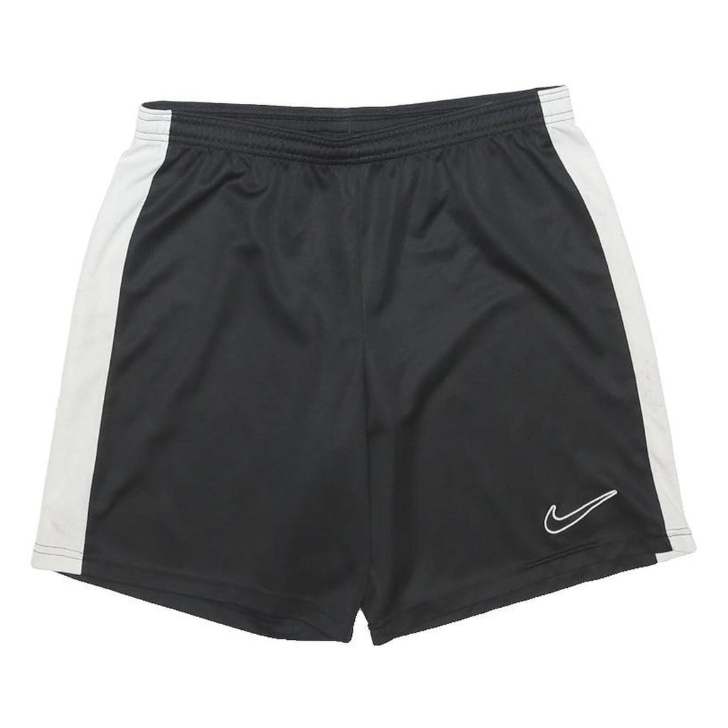 NIKE Mens Black & White Sports Casual Shorts M W31 Polyester Blend