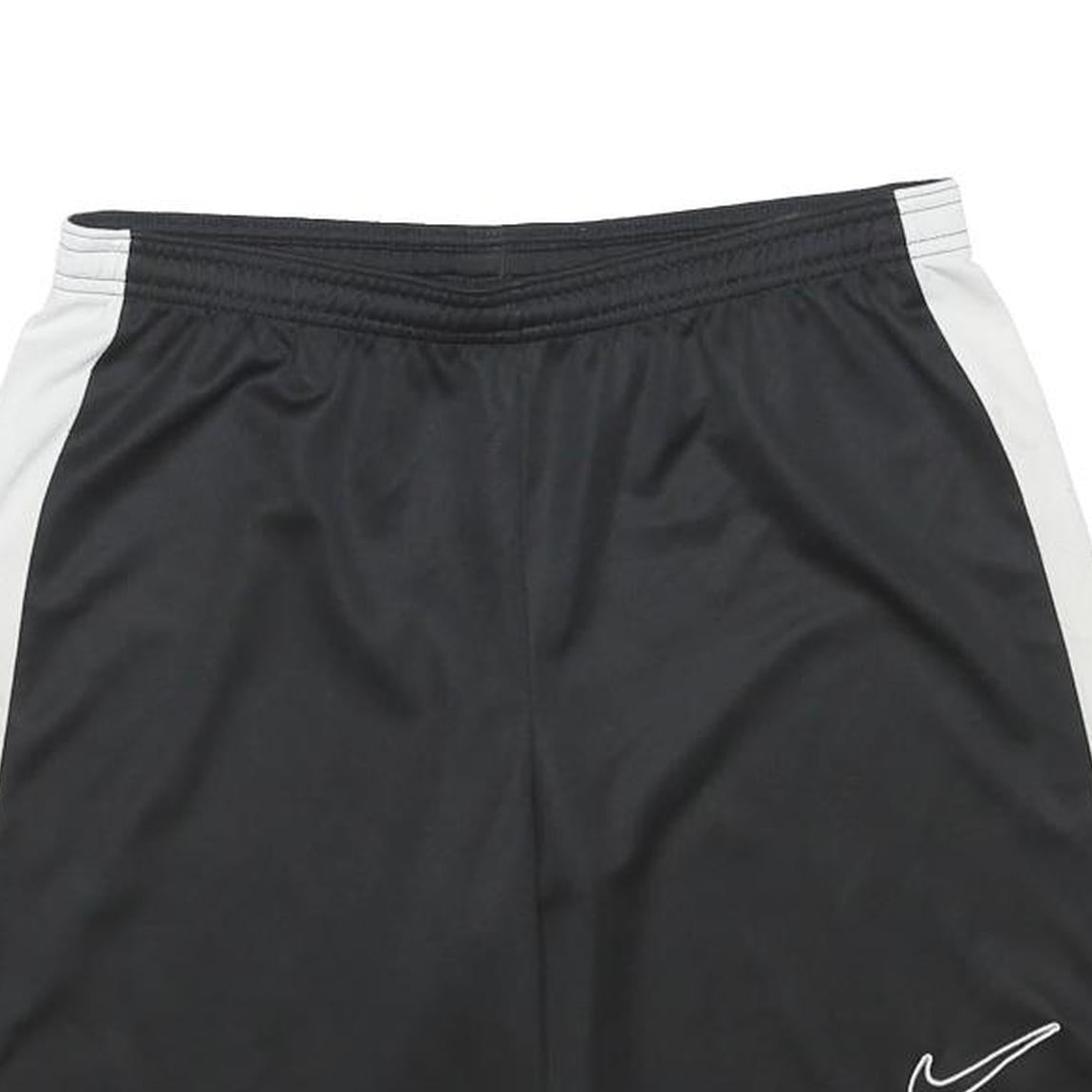 NIKE Mens Black & White Sports Casual Shorts M W31 Polyester Blend
