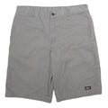 DICKIES Mens Grey Casual Shorts XL W38 Workwear Polyester Blend Comfort