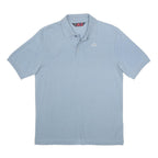 KAPPA Mens Blue Short Sleeve Polo Shirt M Logo Embroidered Cotton Casual