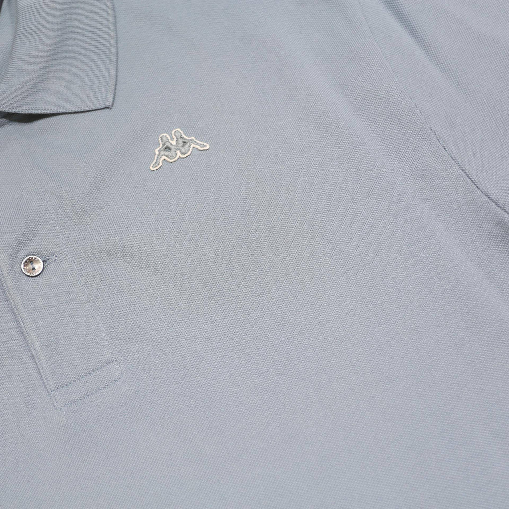 KAPPA Mens Blue Short Sleeve Polo Shirt M Logo Embroidered Cotton Casual