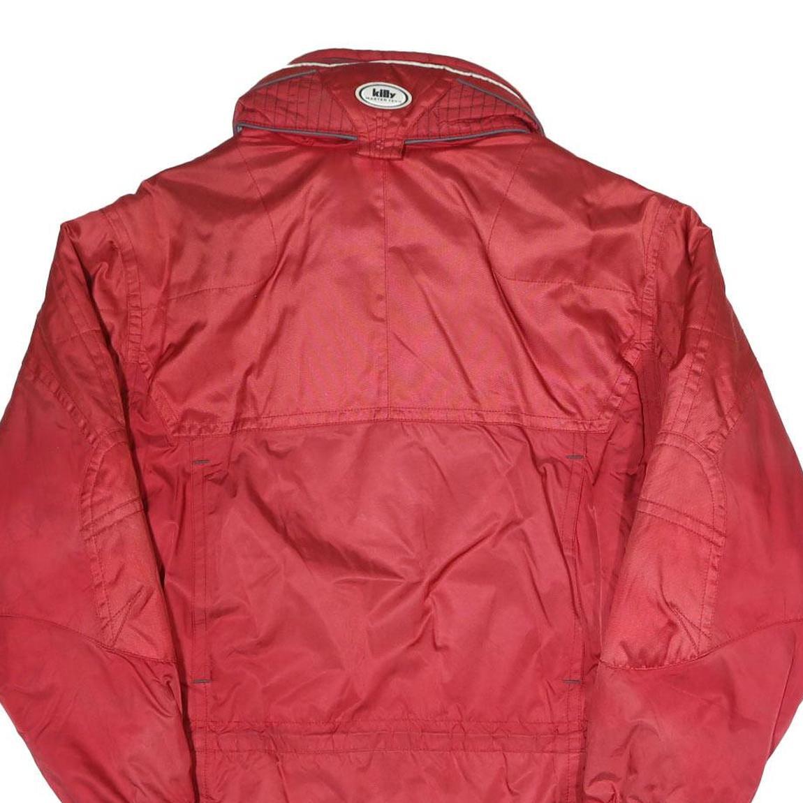 KILLY Womens Red Polyester Blend Ski Jacket UK 8 Winter Outdoor Zip