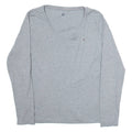 TOMMY HILFIGER Womens Jumper Grey Tight Knit XL