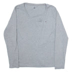 TOMMY HILFIGER Womens Jumper Grey Tight Knit XL