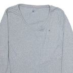 TOMMY HILFIGER Womens Jumper Grey Tight Knit XL