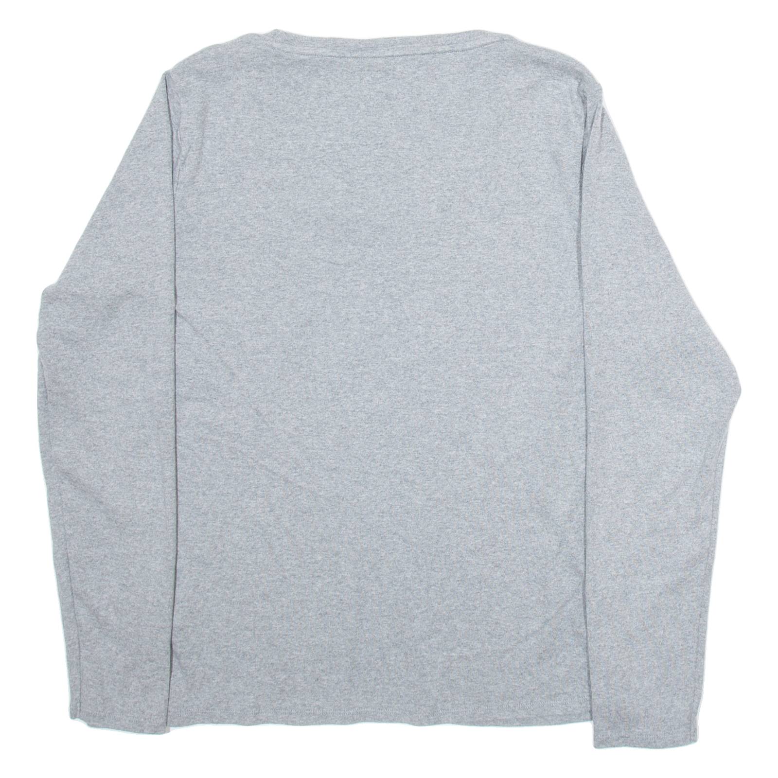 TOMMY HILFIGER Womens Jumper Grey Tight Knit XL