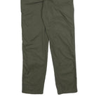 CARHARTT WIP Mens Cotton Slim Tapered Trousers Olive Green W31 L29 Casual