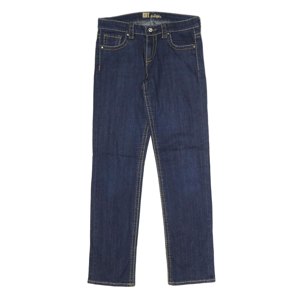 KUT Womens Jeans Blue Regular Straight Denim Medium W30 L32 Classic Cotton Blend