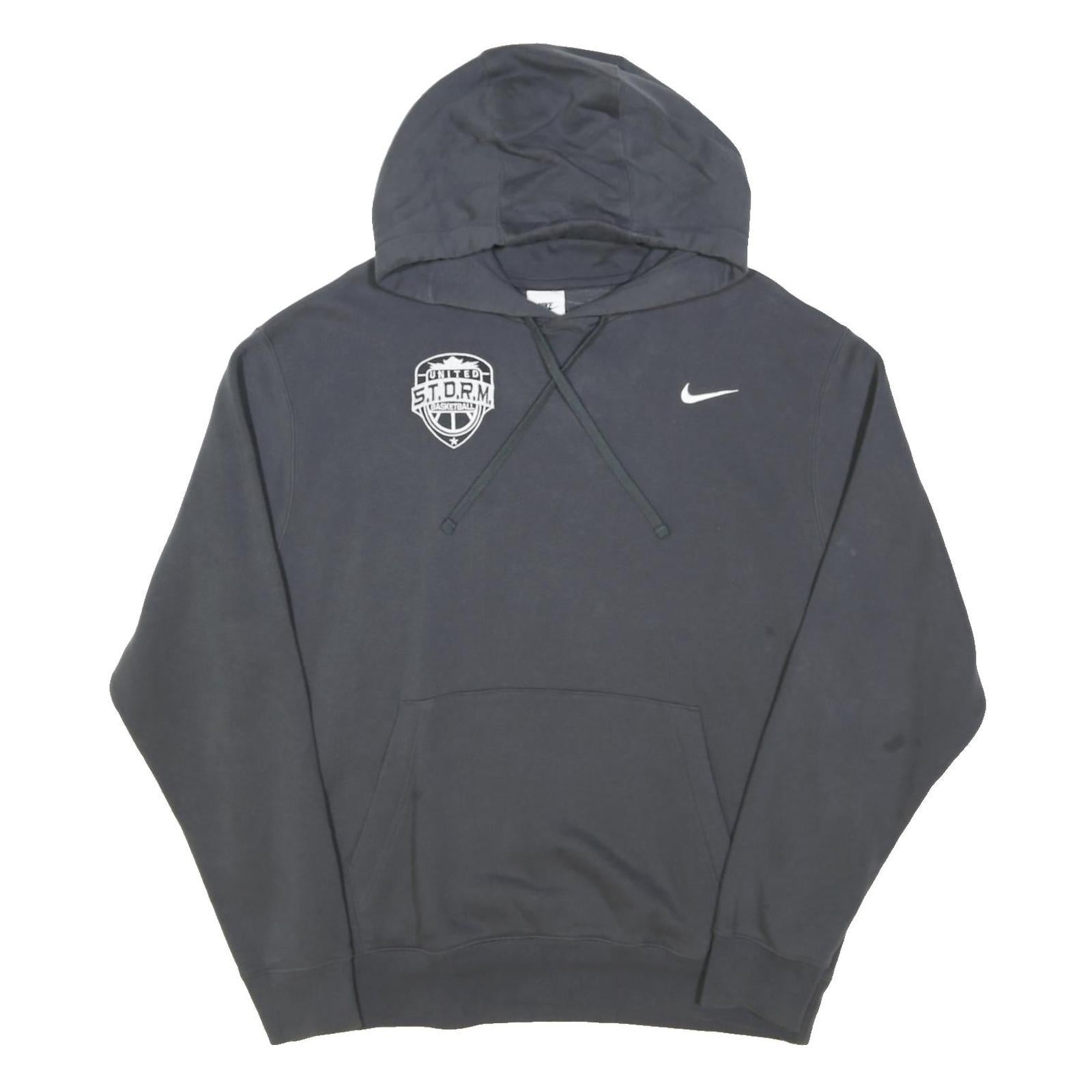 NIKE Mens Black Basketball Pullover Hoodie XL Sportswear Sweatshirt