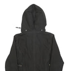 WELLENSTEYN Womens Black Jacket S Cotton Blend Hooded Zip Casual Outdoor