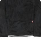 THE NORTH FACE Womens Black Plain Pullover Fleece Crew Neck Jumper L Outdoor