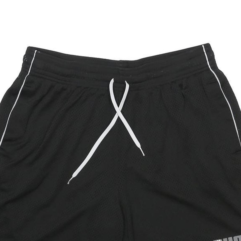 PUMA Mens Black Casual Shorts XL W31 Sports Logo Lightweight Athletic Wear