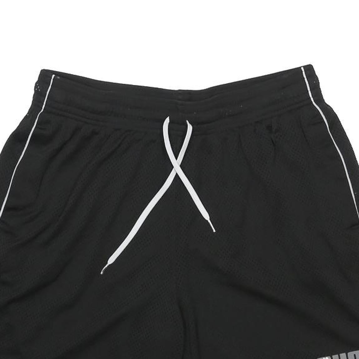 PUMA Mens Black Casual Shorts XL W31 Sports Logo Lightweight Athletic Wear