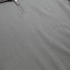 REISS Mens Green Pullover Plain Quarter Zip Basic Knit S Wool Jumper